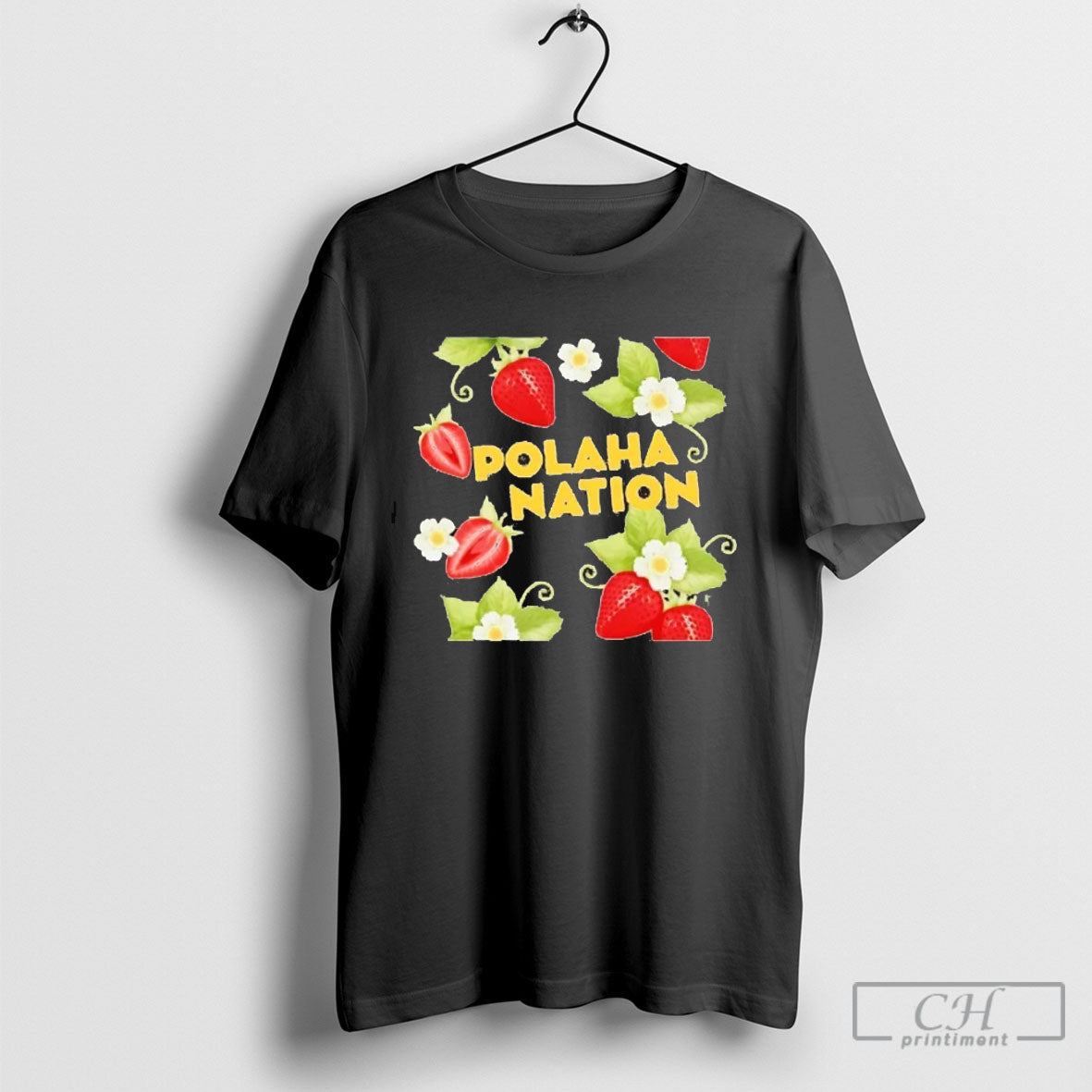 Official Kristoffer Polaha Nation Strawberry Fields - Adult & Kids T-Shirts, Sweatshirts & Hoodies apparel design preview 1