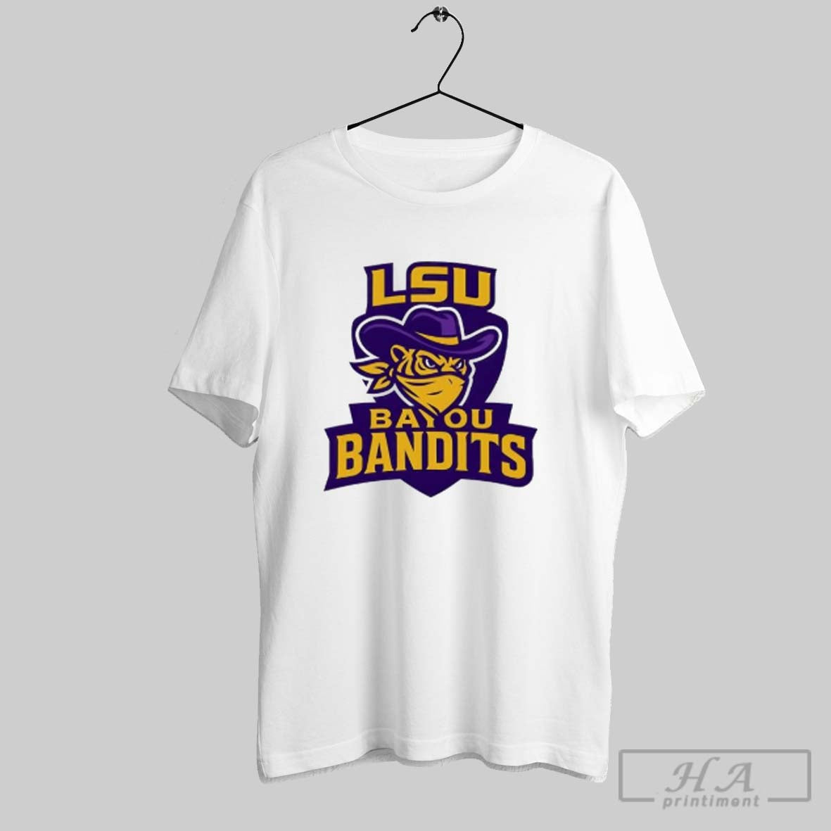 Official Lsu Bayou Bandits Logo - Adult & Kids T-Shirts, Sweatshirts & Hoodies apparel design preview 1