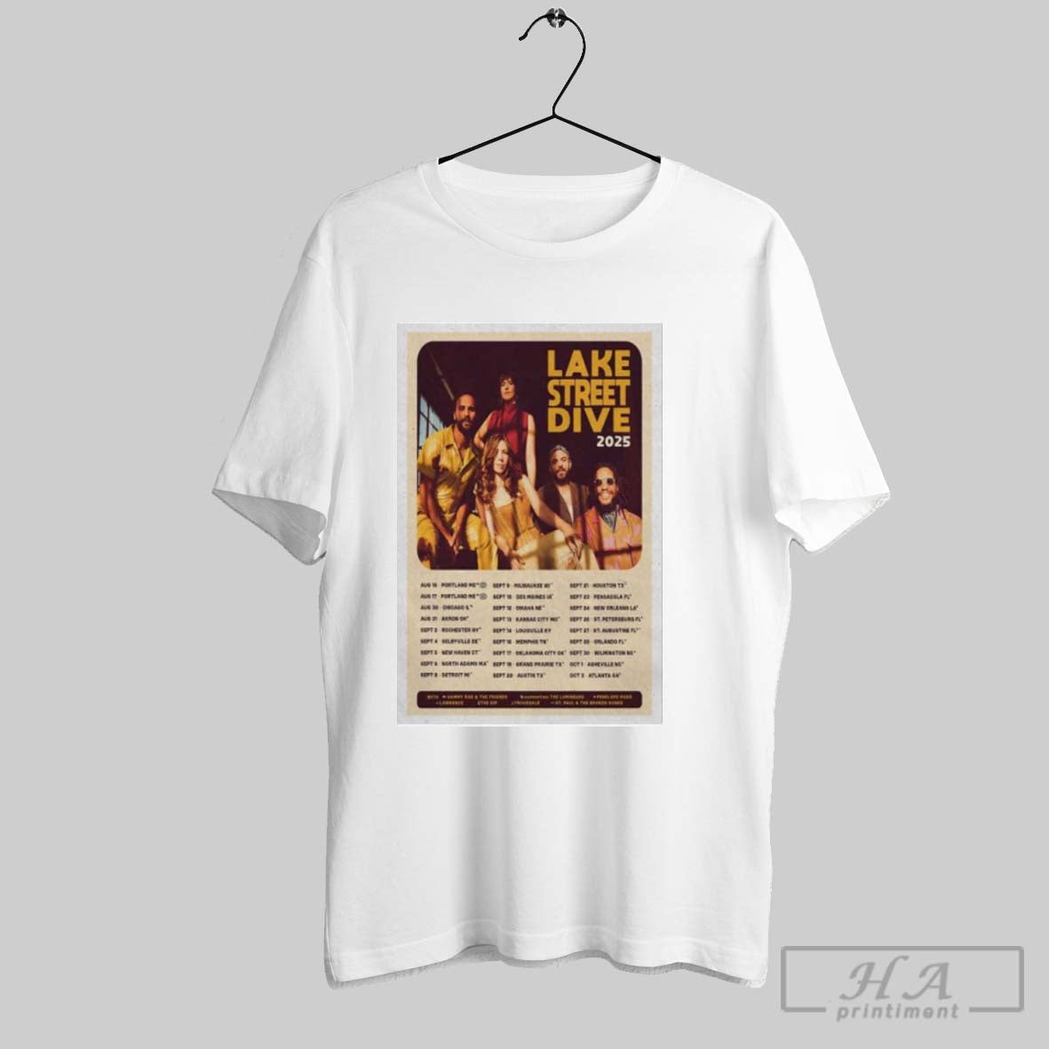 Official Lake Street Dive Tour Aug Sept 2025 Sweater - Adult & Kids T-Shirts, Sweatshirts & Hoodies apparel design preview 1