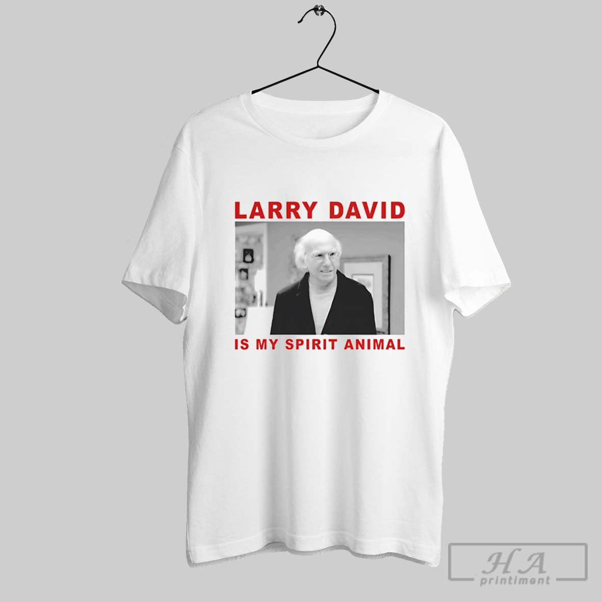 Official Larry David Is My Spirit Animal - Adult & Kids T-Shirts, Sweatshirts & Hoodies apparel design preview 1