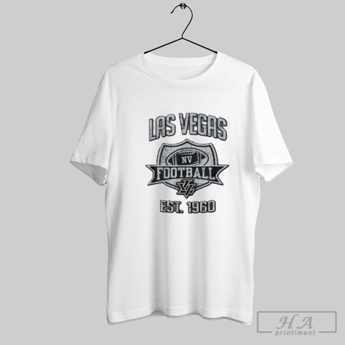 Official Las Vegas Nv Est 1960 Football - Adult & Kids T-Shirts, Sweatshirts & Hoodies apparel design preview 1