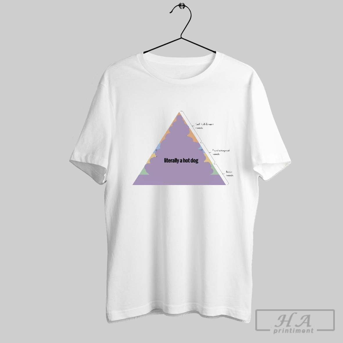 Official Literally A Hot Dog Self Fulfillment Needs - Adult & Kids T-Shirts, Sweatshirts & Hoodies apparel design preview 1