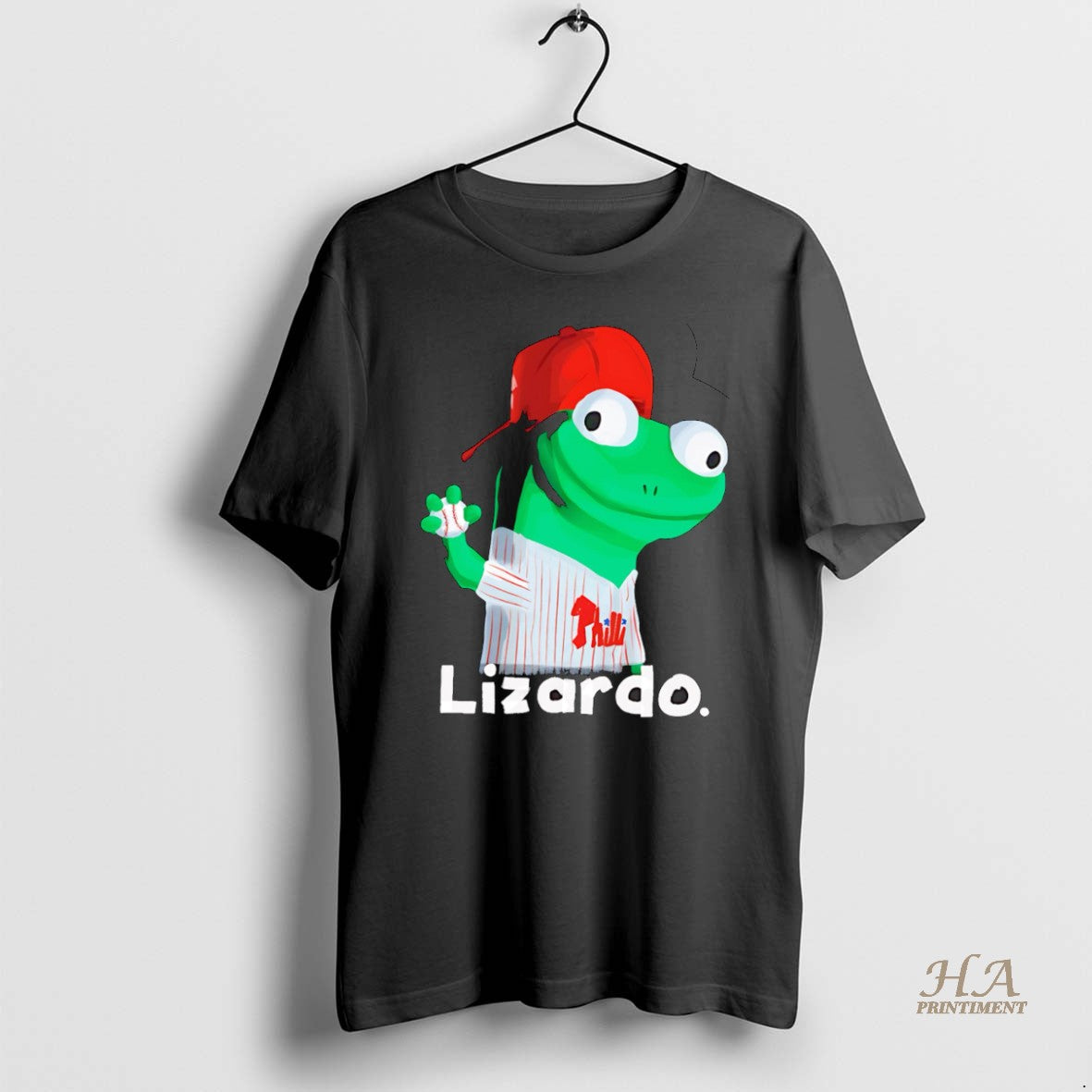 Official Lizardo Philadelphia Phillies - Adult & Kids T-Shirts, Sweatshirts & Hoodies apparel design preview 1