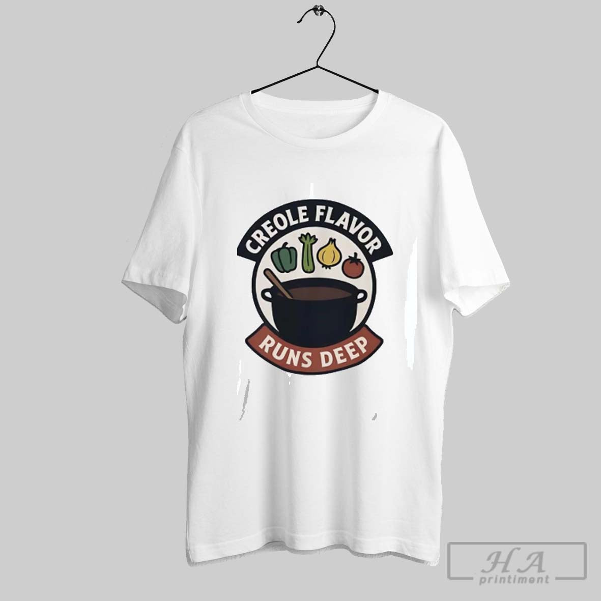 Official Louisiana Creole Flavor Runs Deep - Adult & Kids T-Shirts, Sweatshirts & Hoodies apparel design preview 1