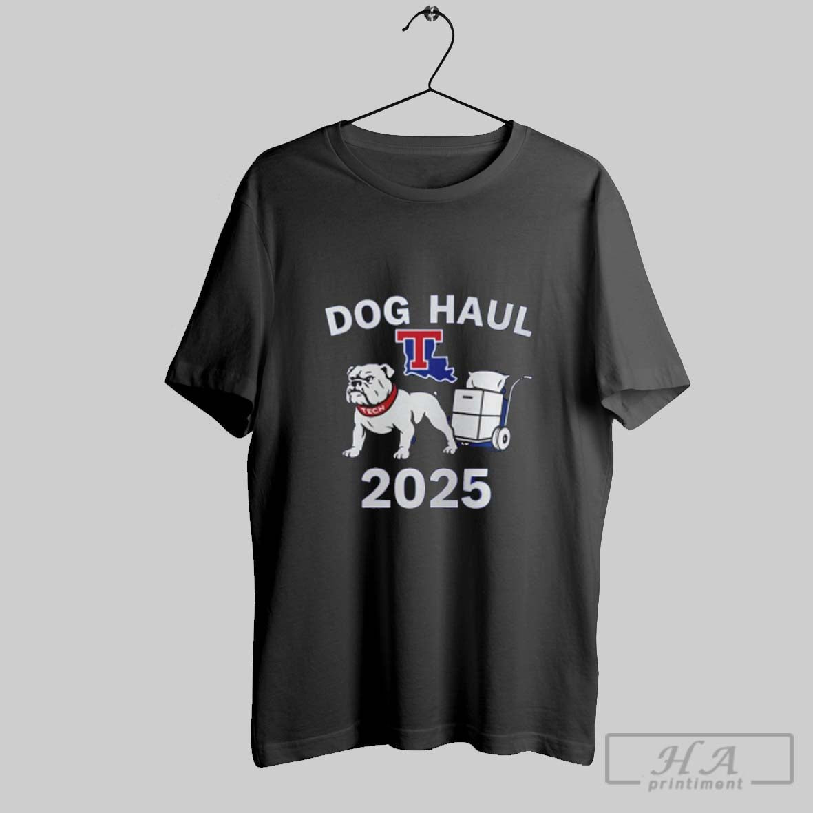 Official Louisiana Tech Bulldogs Dog Haul 2025 - Adult & Kids T-Shirts, Sweatshirts & Hoodies apparel design preview 1