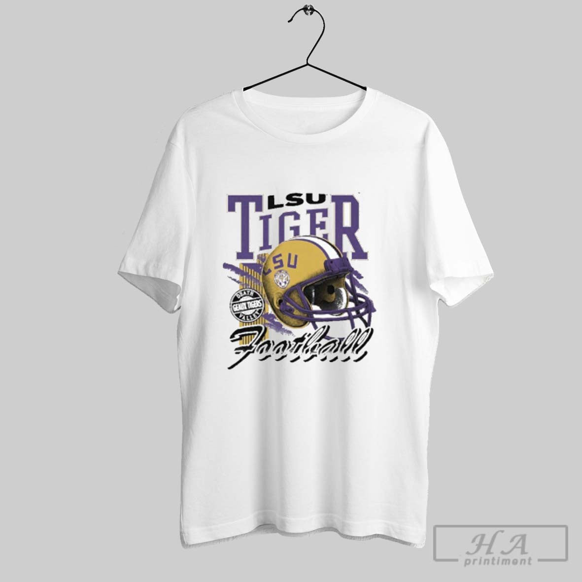 Official Lsu Tiger Death Geaux Tigers Football - Adult & Kids T-Shirts, Sweatshirts & Hoodies apparel design preview 1