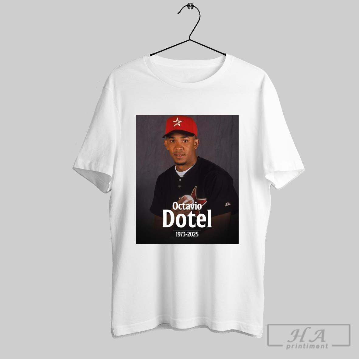 Official Mlb Rip Former Major League Pitcher Octavio - Adult & Kids T-Shirts, Sweatshirts & Hoodies apparel design preview 1