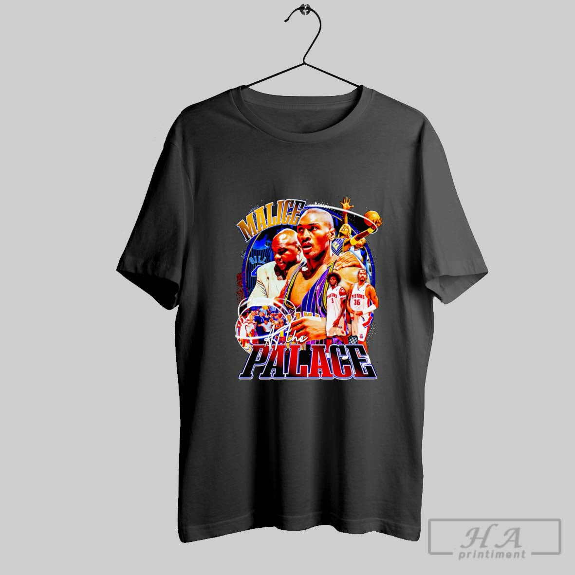 Official Malice At The Palace - Adult & Kids T-Shirts, Sweatshirts & Hoodies apparel design preview 1