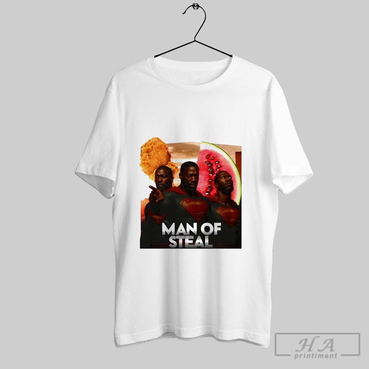 Official Man Of Steal Superman Meme - Adult & Kids T-Shirts, Sweatshirts & Hoodies apparel design preview 1