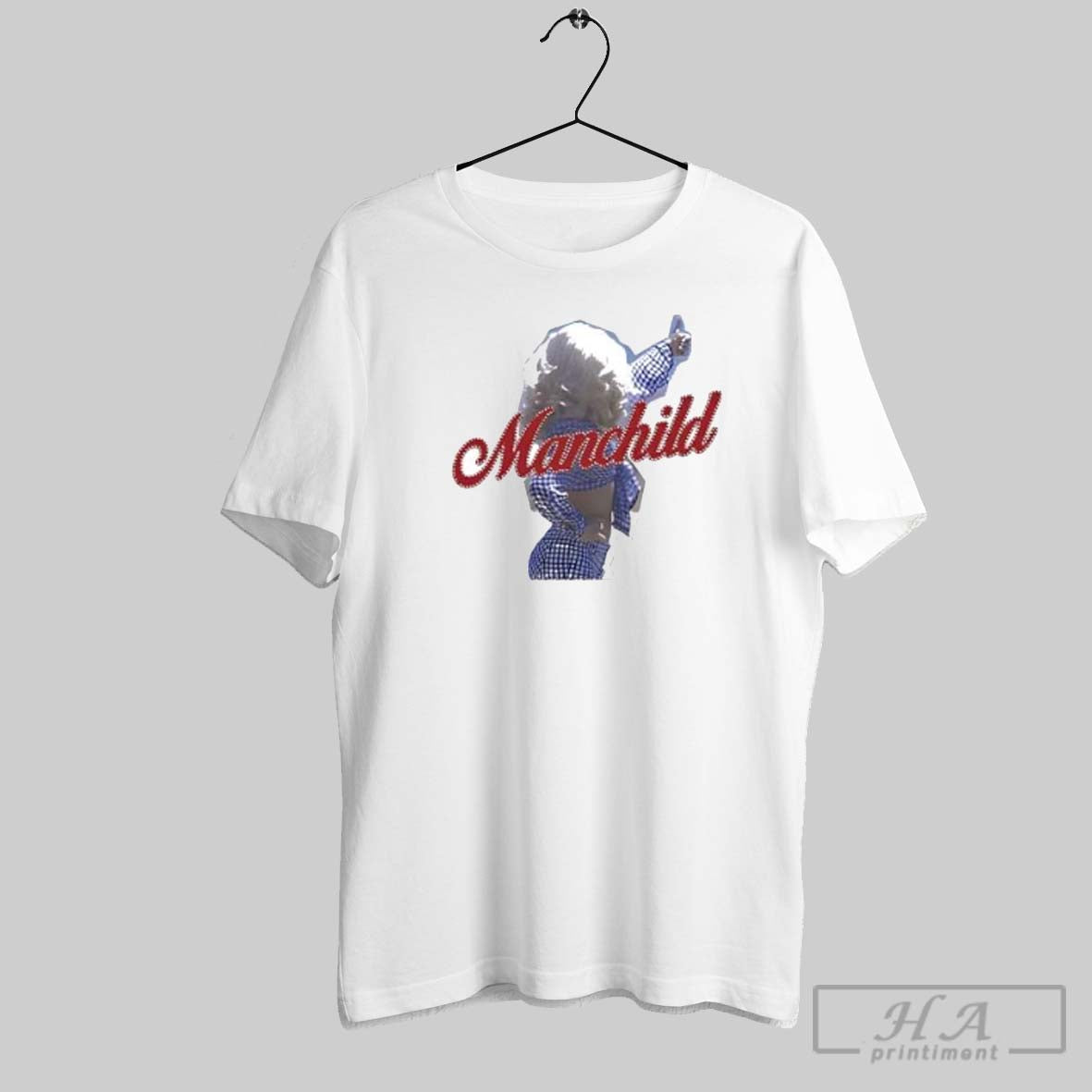 Official Manchild Rhinestone - Adult & Kids T-Shirts, Sweatshirts & Hoodies apparel design preview 1