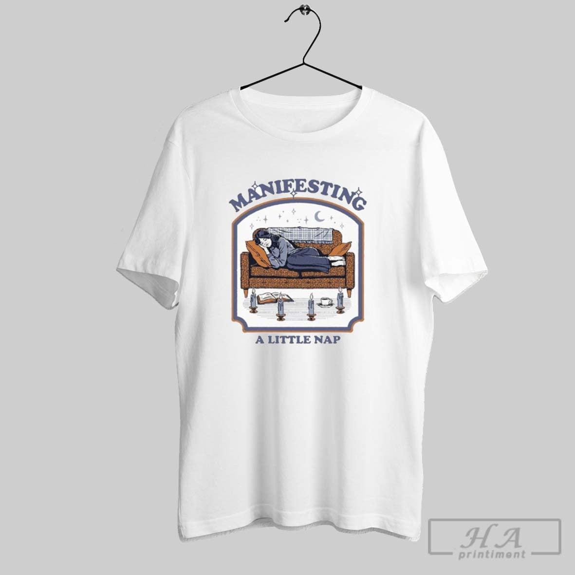 Official Manifesting A Little Nap - Adult & Kids T-Shirts, Sweatshirts & Hoodies apparel design preview 1