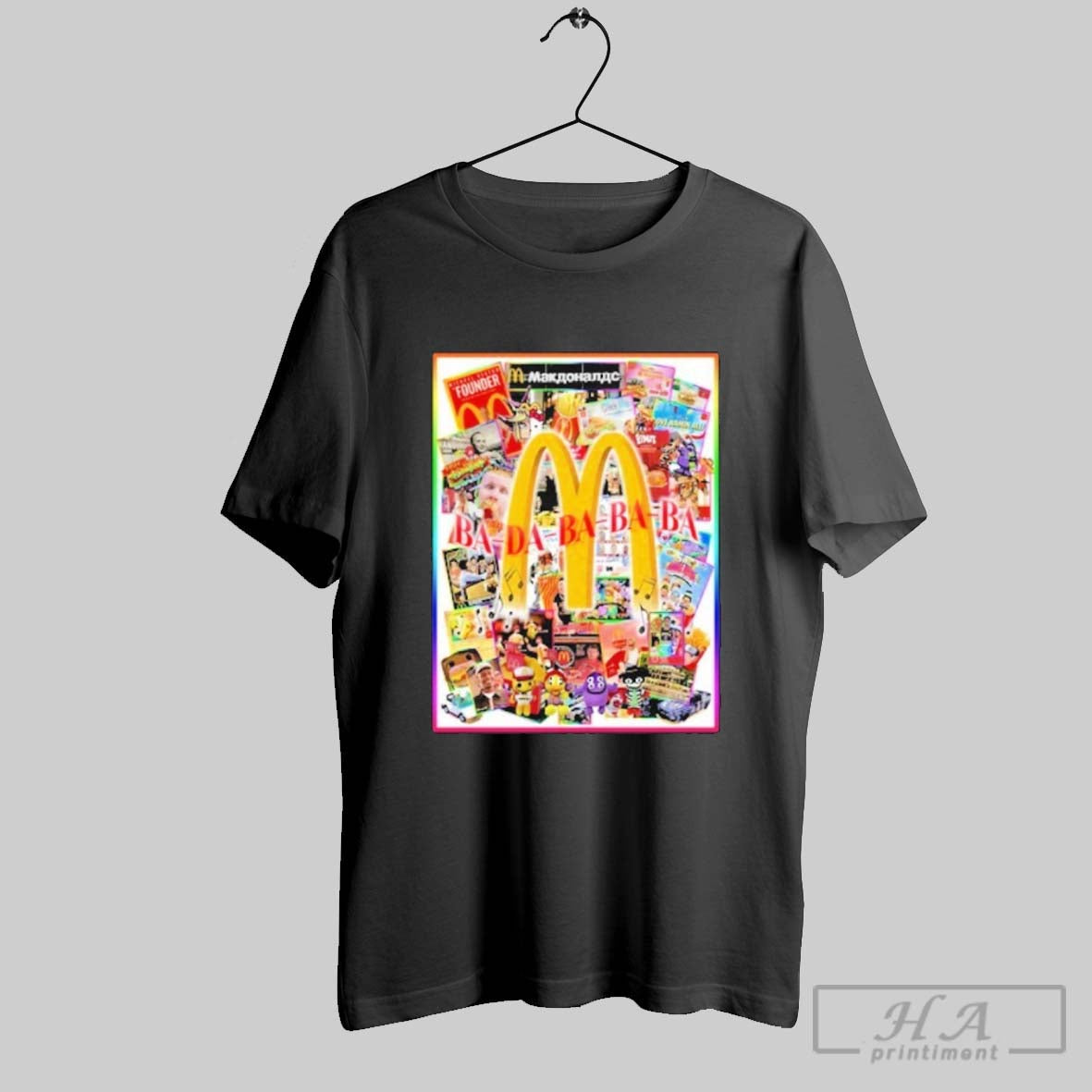 Official Mcdonalds Ba Da - Adult & Kids T-Shirts, Sweatshirts & Hoodies apparel design preview 1