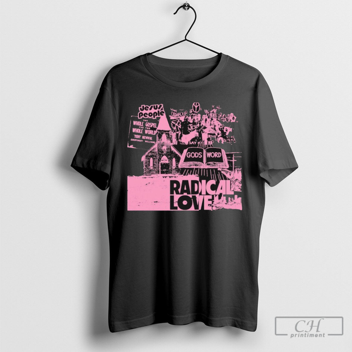 Official Mercy Culture Jesus People Gods Radical Love - Adult & Kids T-Shirts, Sweatshirts & Hoodies apparel design preview 1