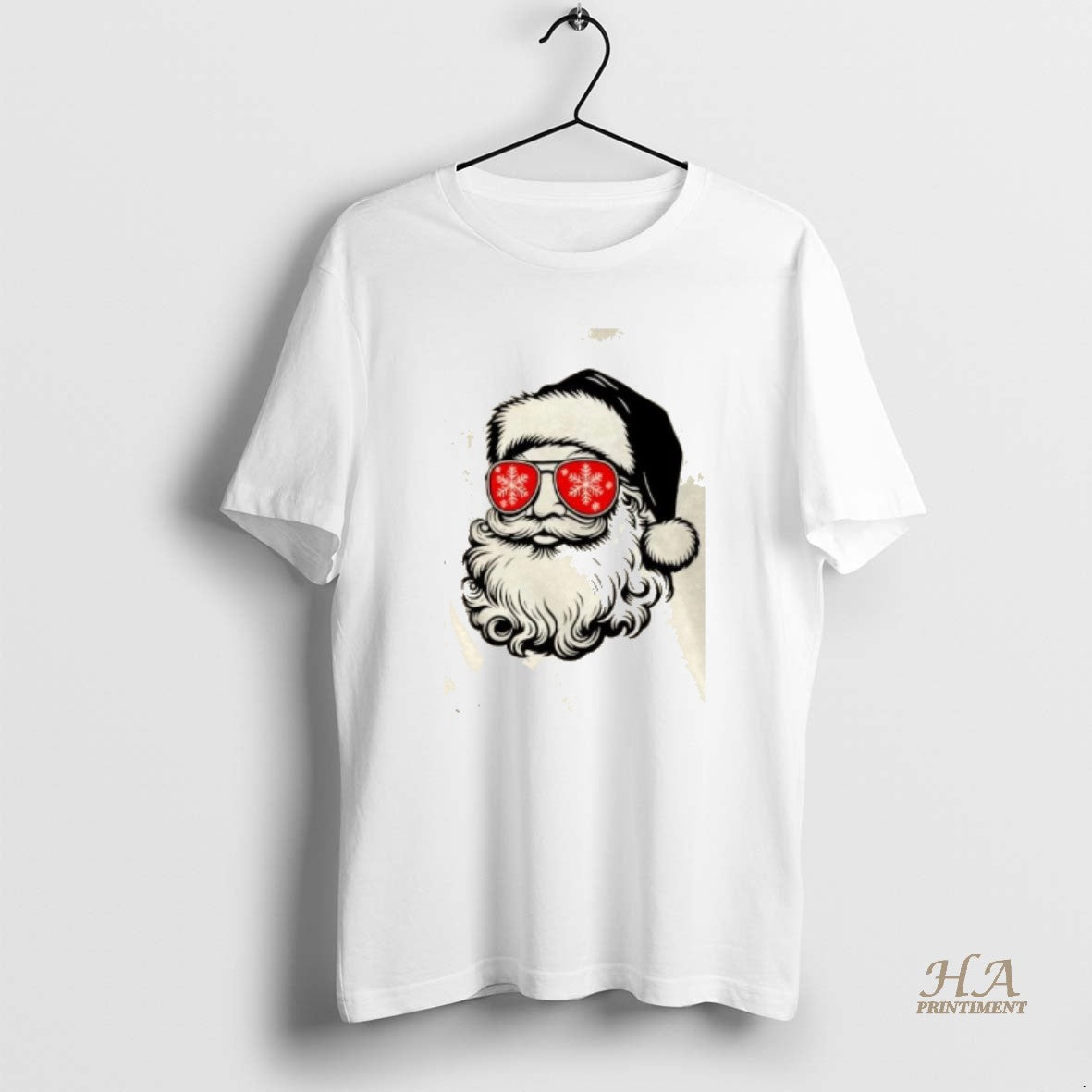 Official Merry Christmas Santa Vibes - Adult & Kids T-Shirts, Sweatshirts & Hoodies apparel design preview 1