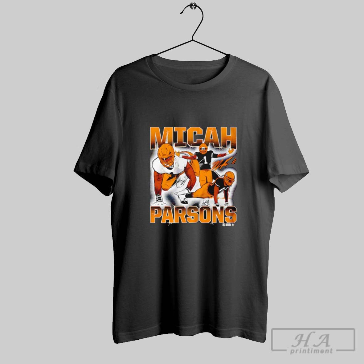 Official Micah Parsons Green Bay Packers Masterpiece - Adult & Kids T-Shirts, Sweatshirts & Hoodies apparel design preview 1