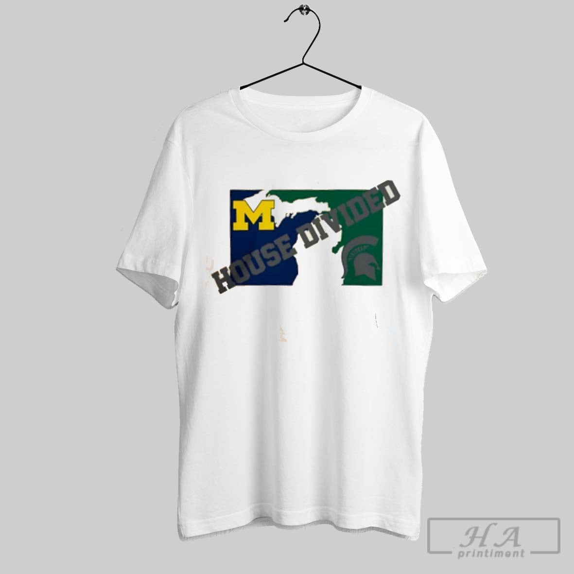 Official Michigan Wolverines State Spartans House - Adult & Kids T-Shirts, Sweatshirts & Hoodies apparel design preview 1