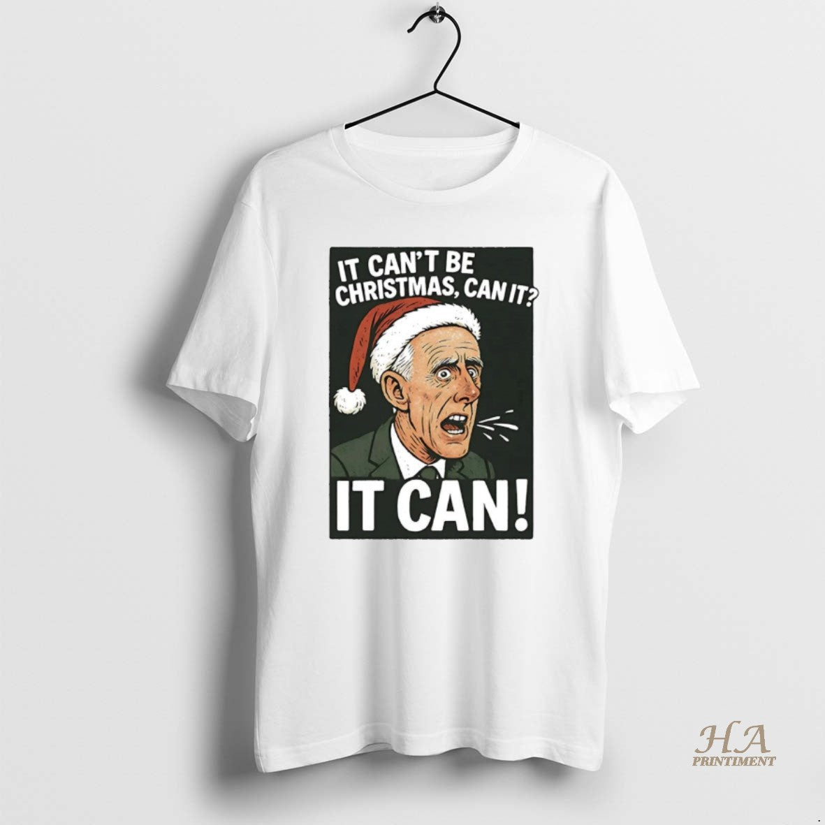 Official Mick Mccarthy It Cant Be Christmas Can - Adult & Kids T-Shirts, Sweatshirts & Hoodies apparel design preview 1