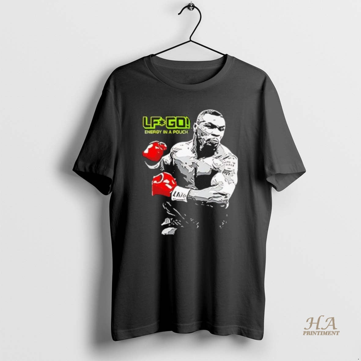 Official Mike Tyson Boxer Lf Go Enegry In A Pouch - Adult & Kids T-Shirts, Sweatshirts & Hoodies apparel design preview 1
