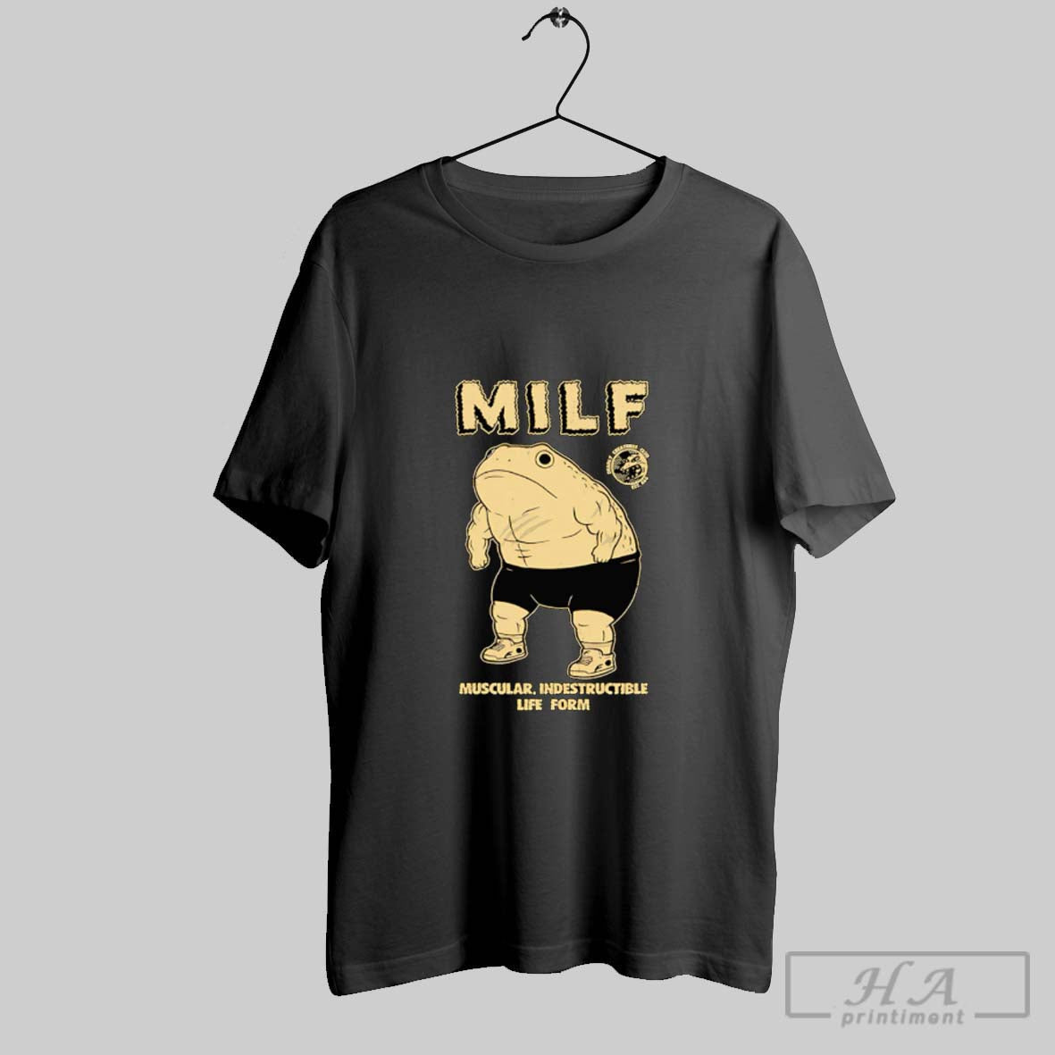 Official Milf Muscular Indestructible Life Form - Adult & Kids T-Shirts, Sweatshirts & Hoodies apparel design preview 1