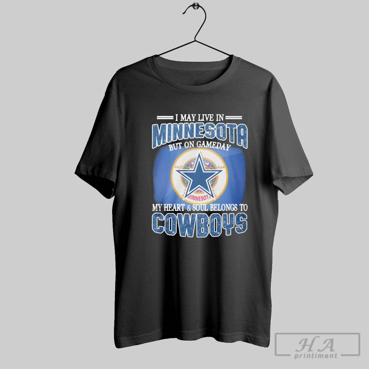 Official Minnesota Cowboys Fans Gameday My Heart And - Adult & Kids T-Shirts, Sweatshirts & Hoodies apparel design preview 1