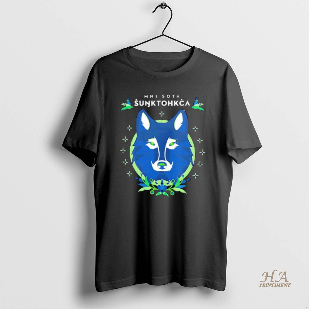 Official Minnesota Timberwolves Sunktohkca - Adult & Kids T-Shirts, Sweatshirts & Hoodies apparel design preview 1