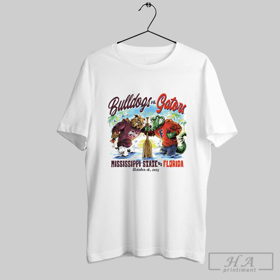Official Mississippi State Vs Florida Game Day 2025 - Adult & Kids T-Shirts, Sweatshirts & Hoodies apparel design preview 1