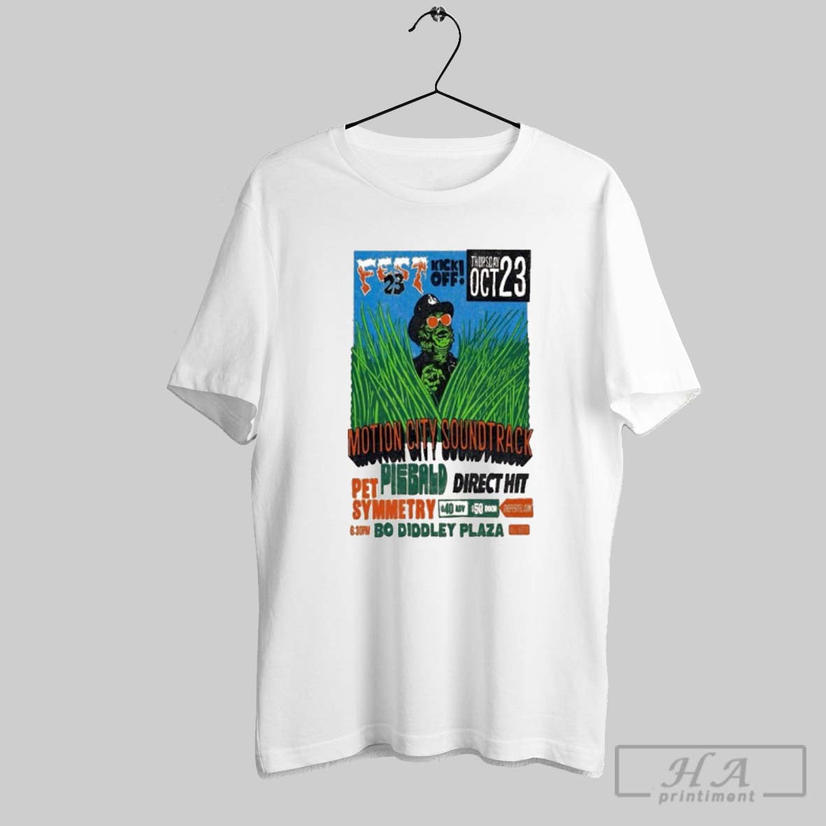 Official Motion City Soundtrack In Gainesville Fl - Adult & Kids T-Shirts, Sweatshirts & Hoodies apparel design preview 1