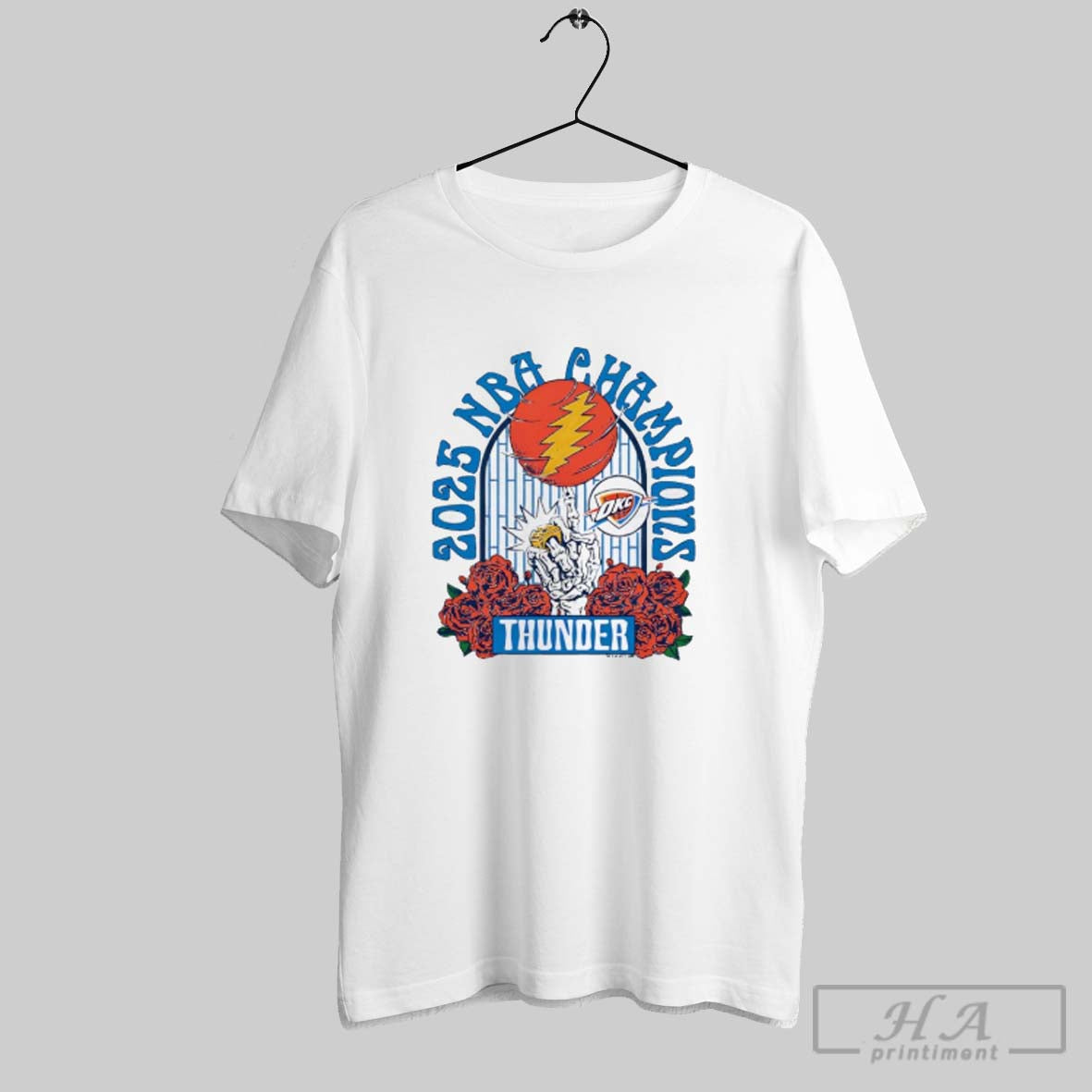 Official Nba Finals Champions 2025 Oklahoma City - Adult & Kids T-Shirts, Sweatshirts & Hoodies apparel design preview 1