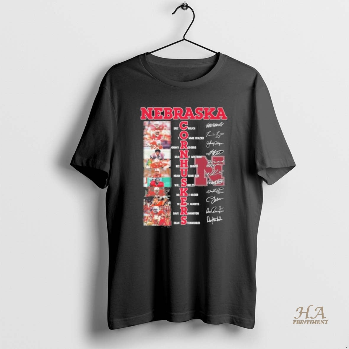 Official Nebraska Cornhuskers Football Legends - Adult & Kids T-Shirts, Sweatshirts & Hoodies apparel design preview 1