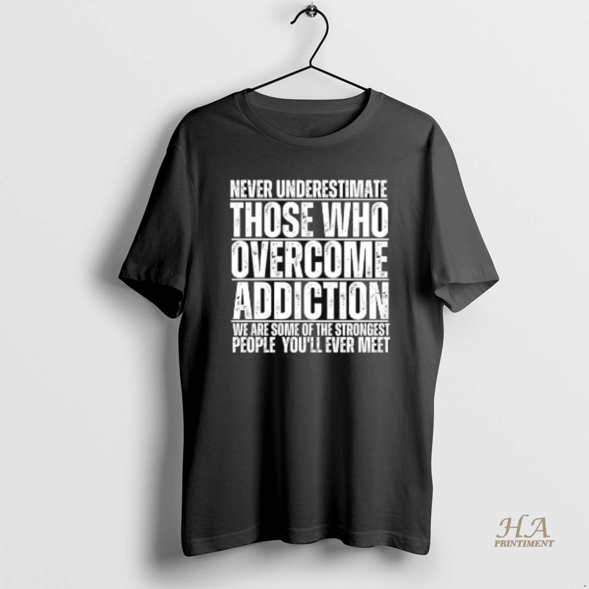 Official Never Underestimate Those Who Have Overcome - Adult & Kids T-Shirts, Sweatshirts & Hoodies apparel design preview 1