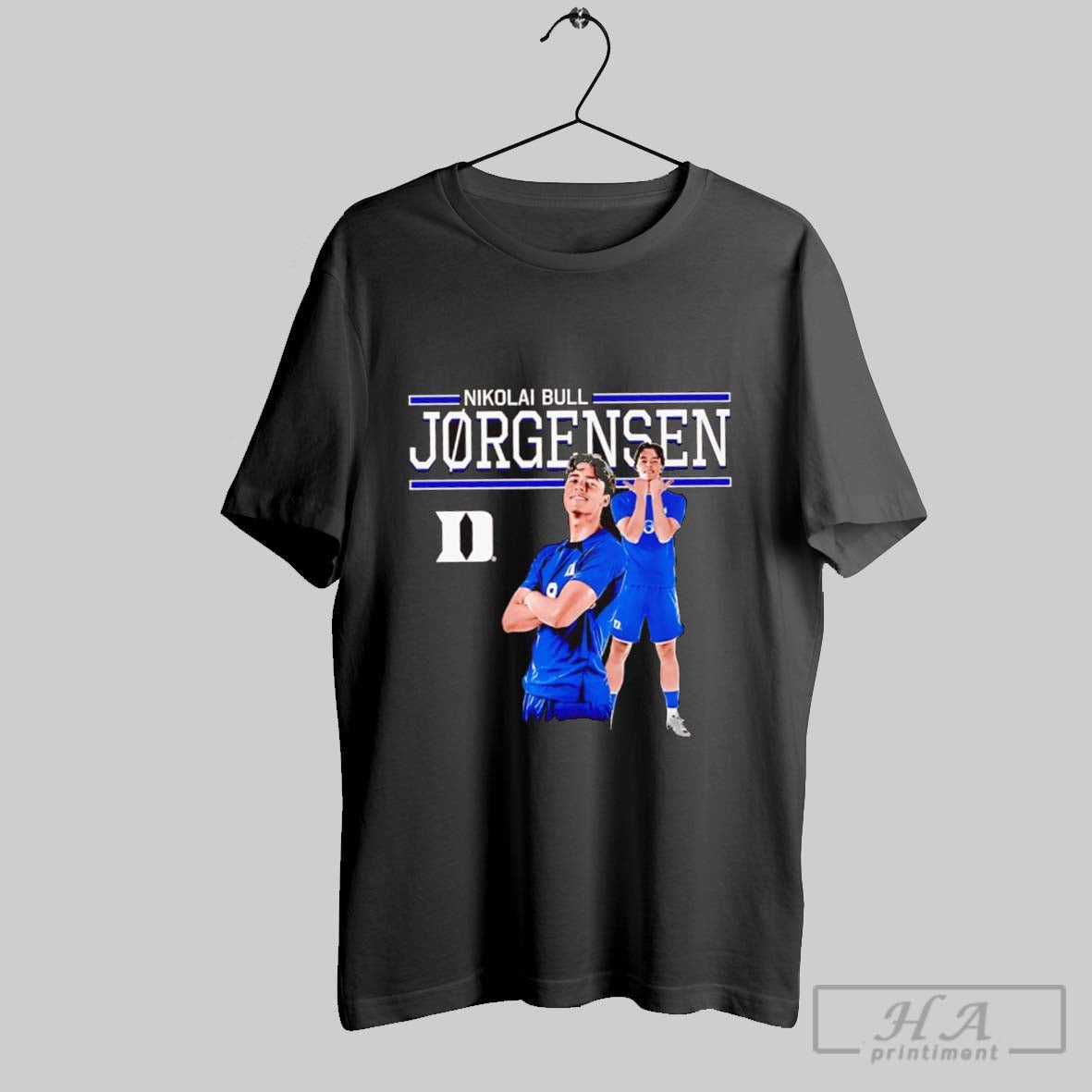 Official Nikolai Bull Jorgensen Illustrated Duke - Adult & Kids T-Shirts, Sweatshirts & Hoodies apparel design preview 1