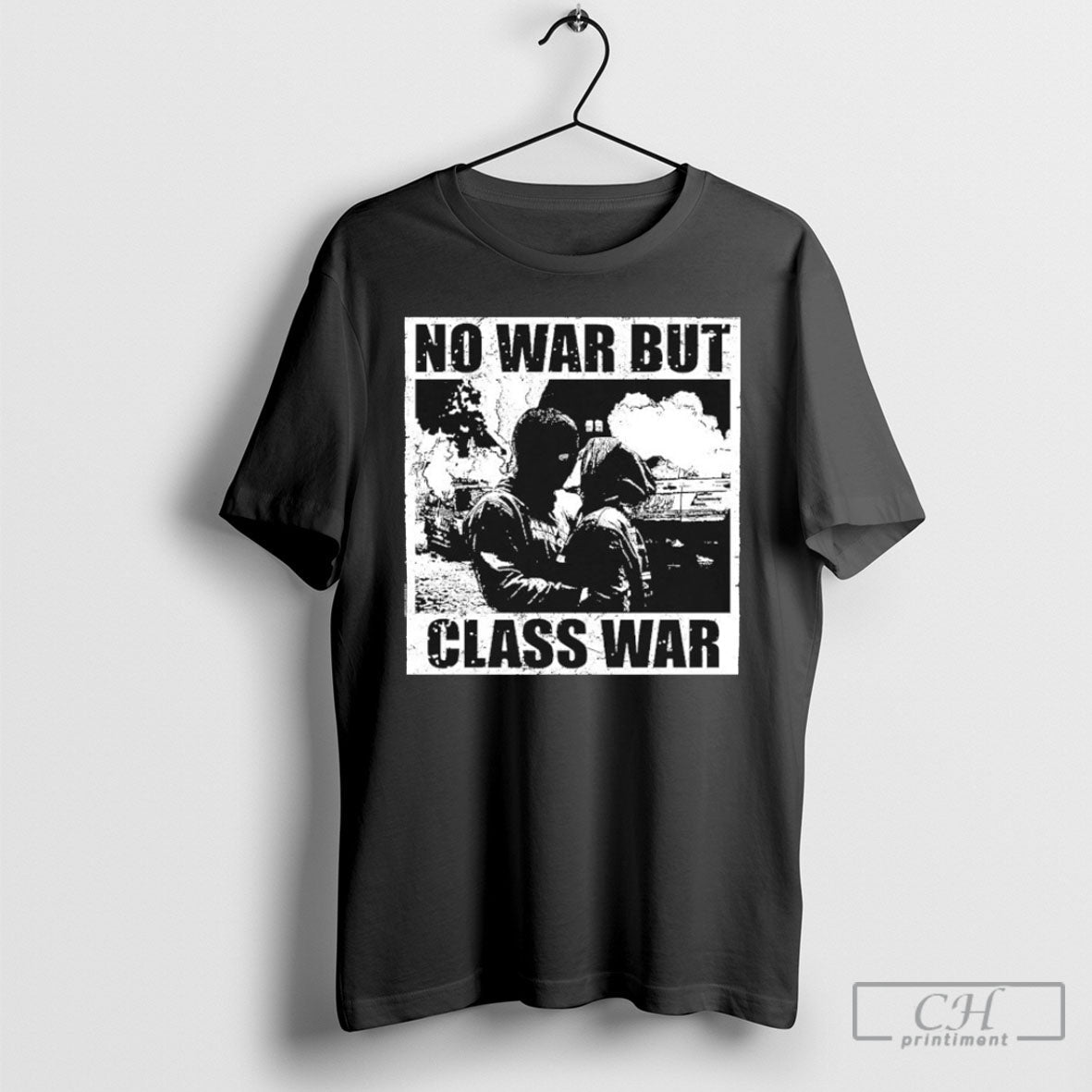 Official No War But Class Anti Fascist - Adult & Kids T-Shirts, Sweatshirts & Hoodies apparel design preview 1
