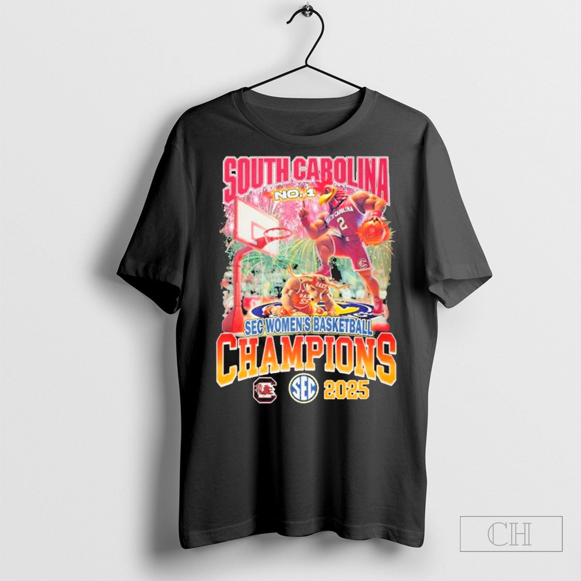 Official No 1 South Carolina Gamecocks Sec Womens - Adult & Kids T-Shirts, Sweatshirts & Hoodies apparel design preview 1