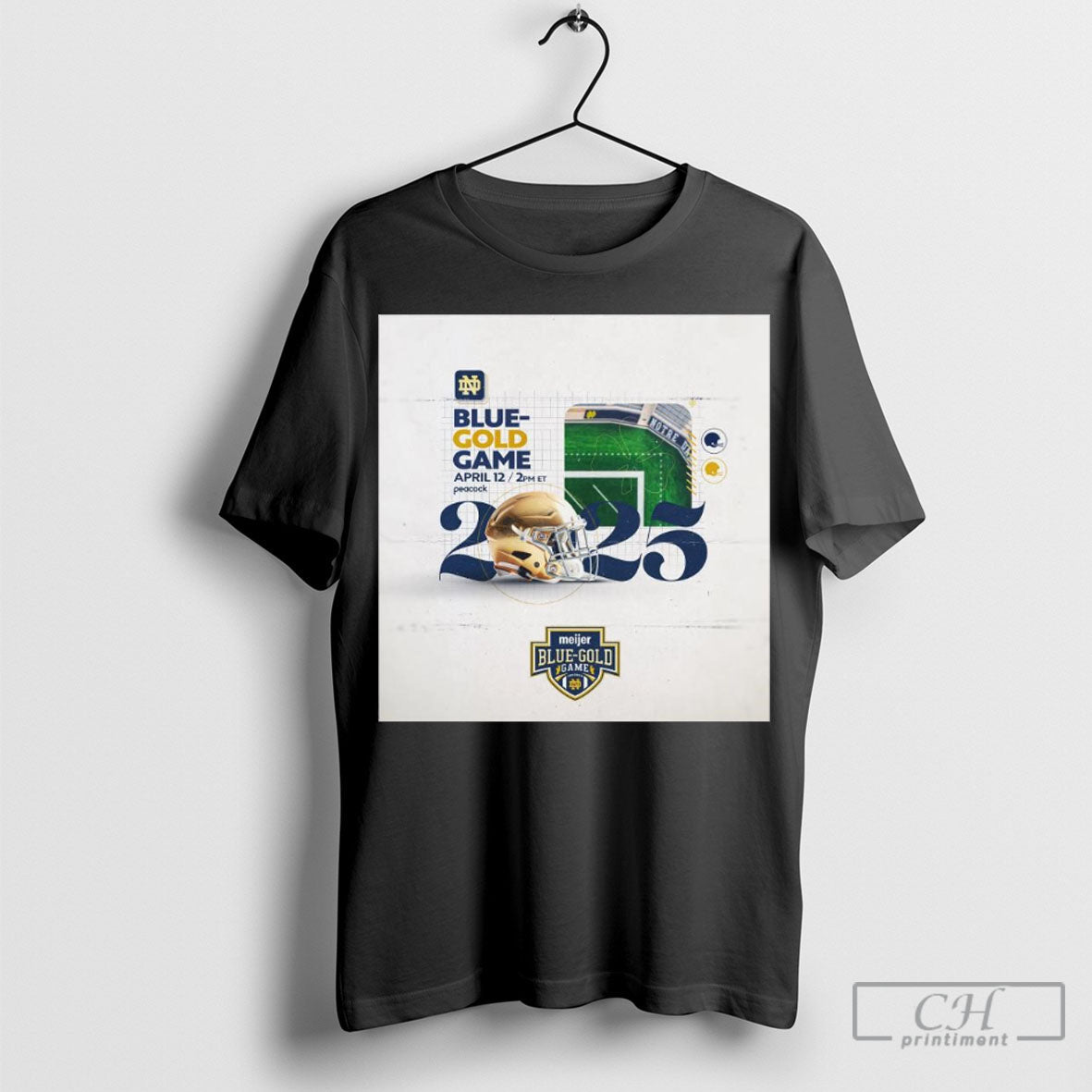 Official Notre Dame Fighting Irish Football 2025 - Adult & Kids T-Shirts, Sweatshirts & Hoodies apparel design preview 1