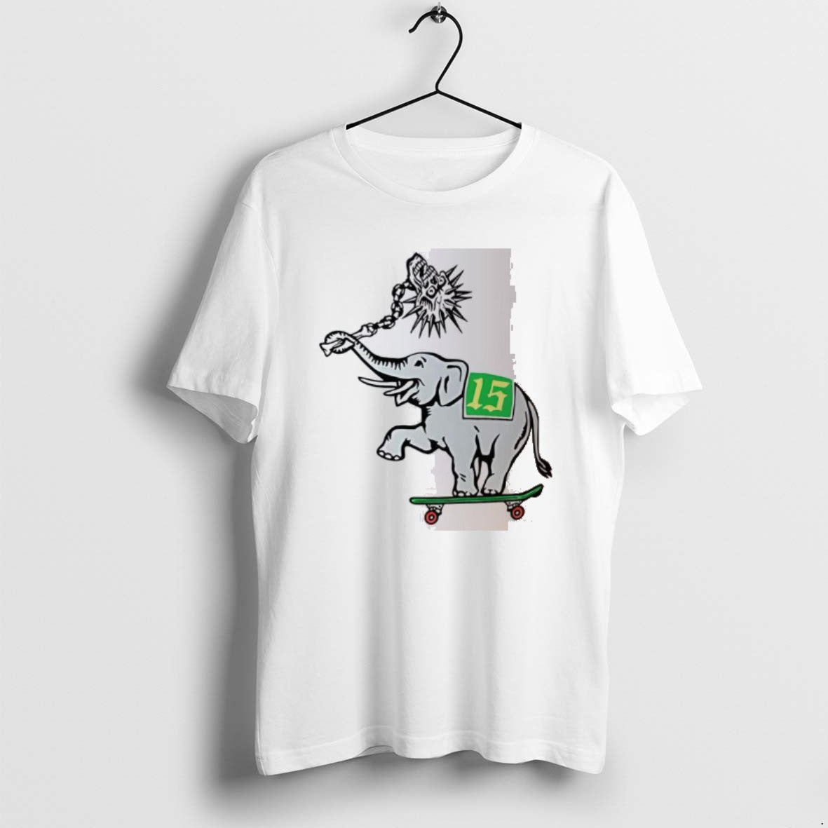 Official Oakland Elephant Skateboard - Adult & Kids T-Shirts, Sweatshirts & Hoodies apparel design preview 1