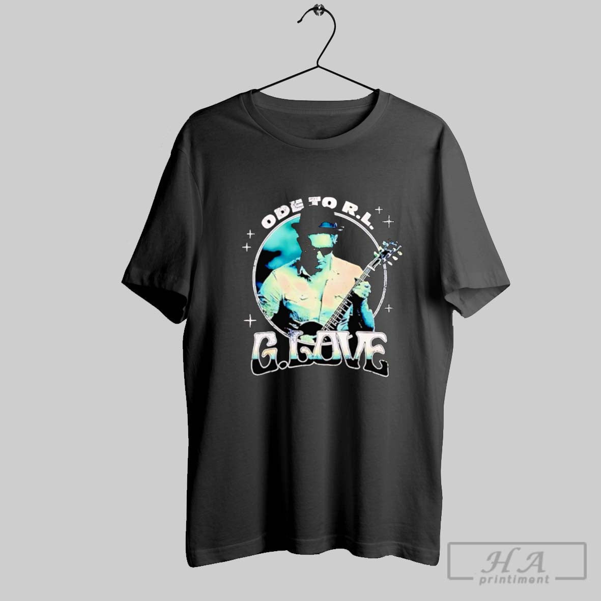 Official Ode To Rl G Love Vintage Poster - Adult & Kids T-Shirts, Sweatshirts & Hoodies apparel design preview 1