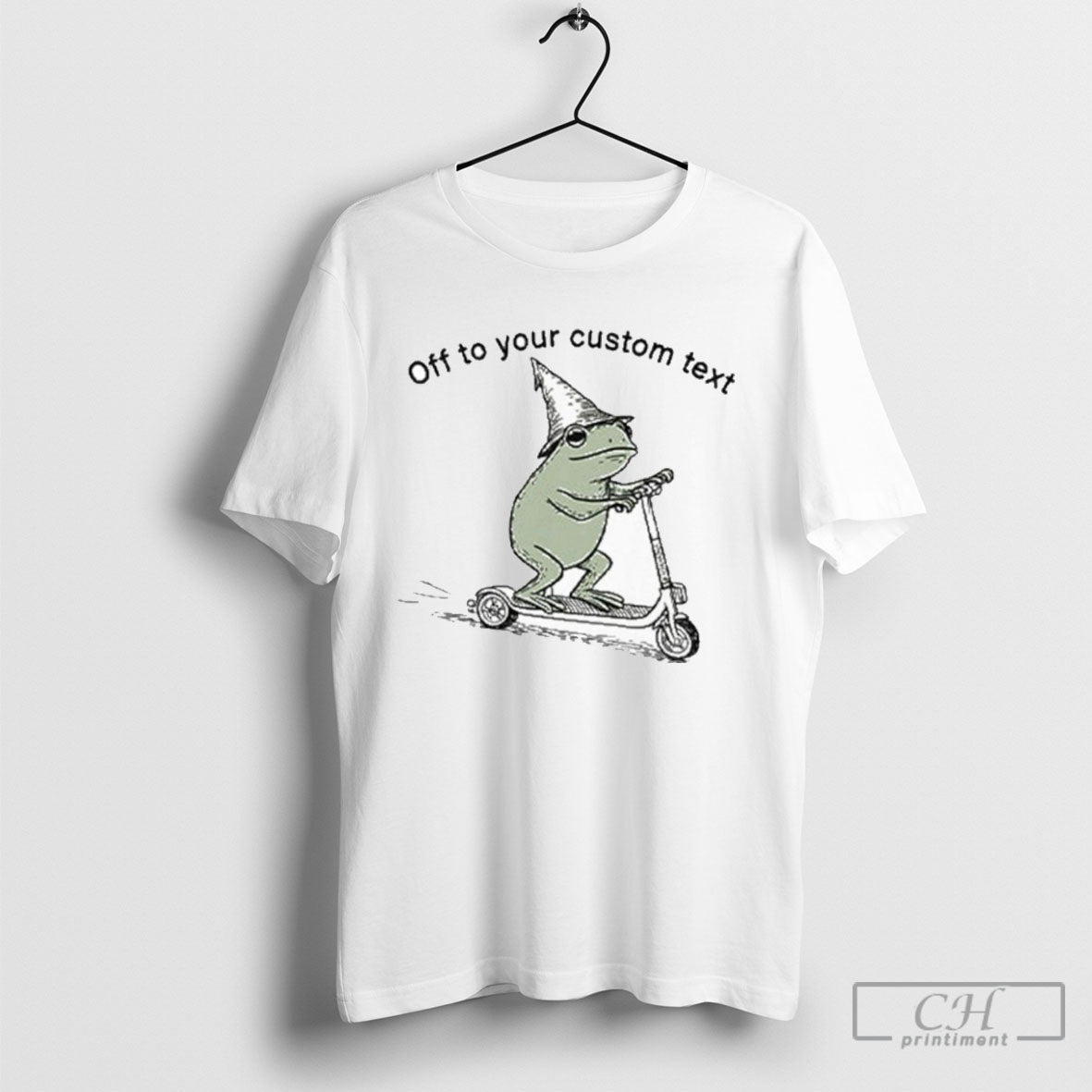 Official Off To Commit Frog Custom Text Sweater - Adult & Kids T-Shirts, Sweatshirts & Hoodies apparel design preview 1