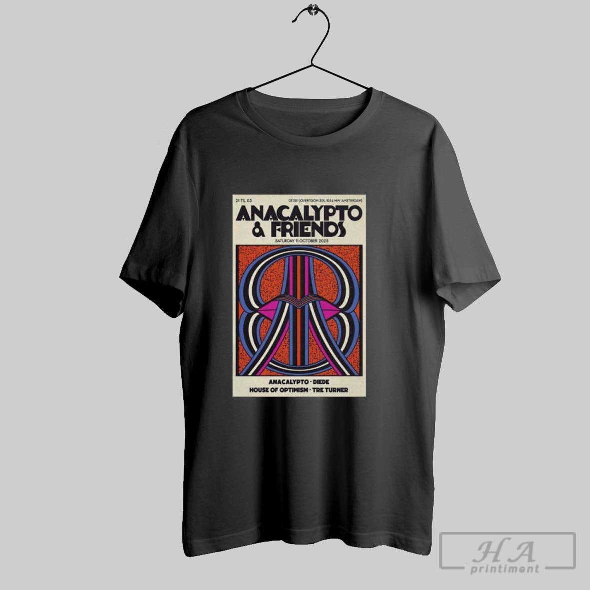 Official Anacalypto Friends Oct 11 2025 Ot301 - Adult & Kids T-Shirts, Sweatshirts & Hoodies apparel design preview 1