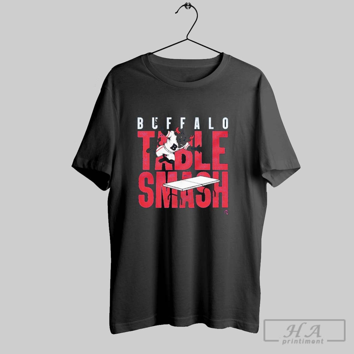 Official Buffalo Table Smash - Adult & Kids T-Shirts, Sweatshirts & Hoodies apparel design preview 1