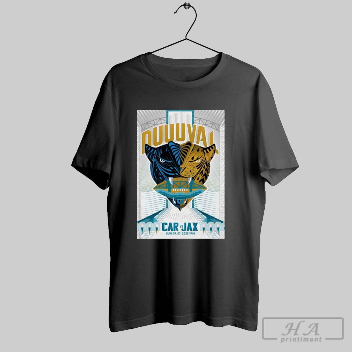 Official Car Vs Jax Sept 7 2025 Everbank Stadium In - Adult & Kids T-Shirts, Sweatshirts & Hoodies apparel design preview 1