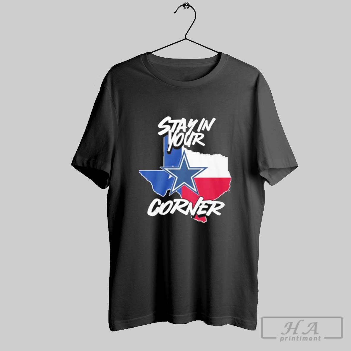 Official Dallas Cowboys Stay In Your Corner - Adult & Kids T-Shirts, Sweatshirts & Hoodies apparel design preview 1