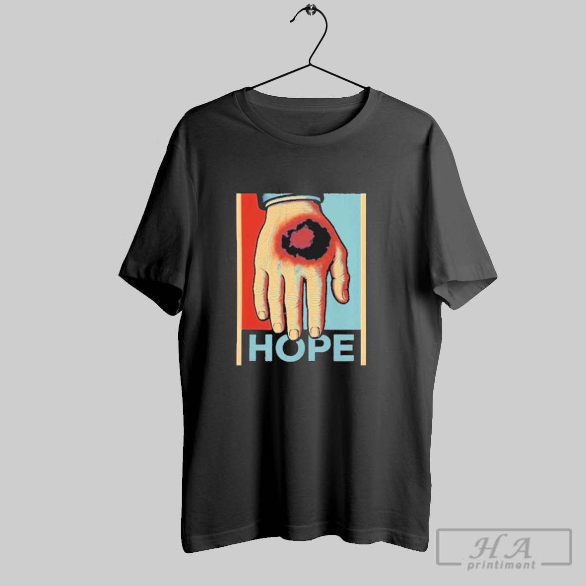 Official Donald Trump Bruised Hand Hope T - Adult & Kids T-Shirts, Sweatshirts & Hoodies apparel design preview 1