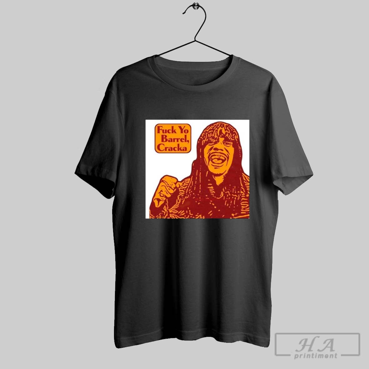Official Fuck Yo Barrel Cracka - Adult & Kids T-Shirts, Sweatshirts & Hoodies apparel design preview 1