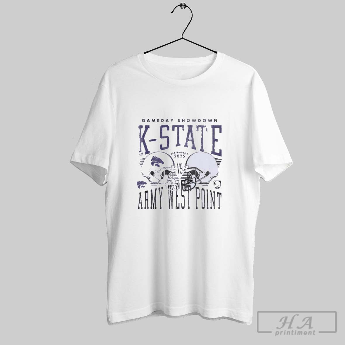 Official Gameday K State Vs Army West Point September - Adult & Kids T-Shirts, Sweatshirts & Hoodies apparel design preview 1