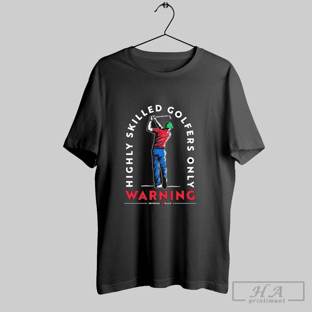 Official Golf X Ryder Cup Highly Skilled Golfers Only - Adult & Kids T-Shirts, Sweatshirts & Hoodies apparel design preview 1