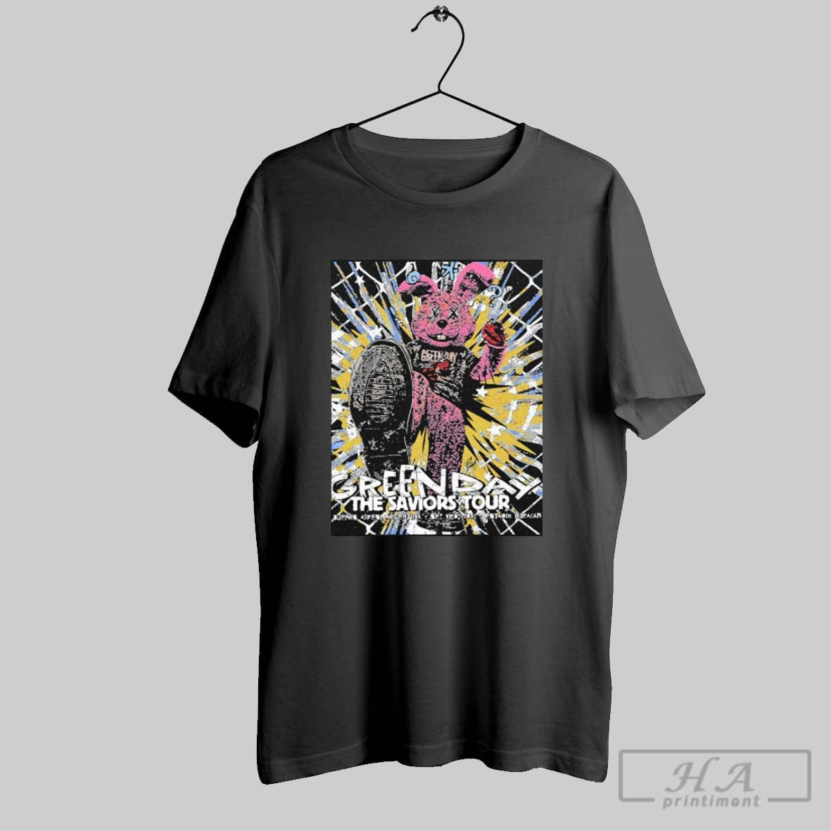 Official Green Day Huracan Stadium In Buenos Aires - Adult & Kids T-Shirts, Sweatshirts & Hoodies apparel design preview 1