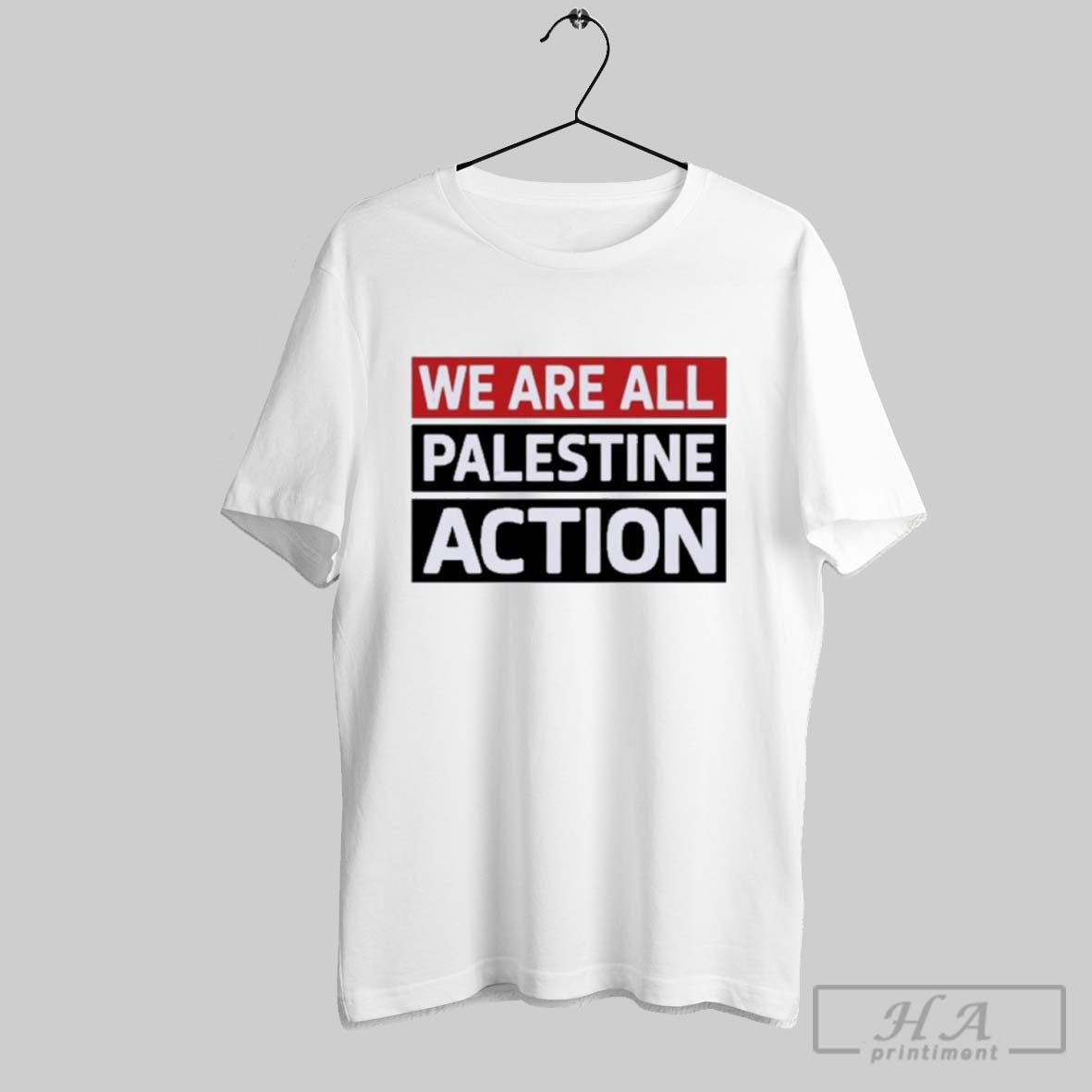 Official Greta Thunberg We Are All Palestine Action T - Adult & Kids T-Shirts, Sweatshirts & Hoodies apparel design preview 1