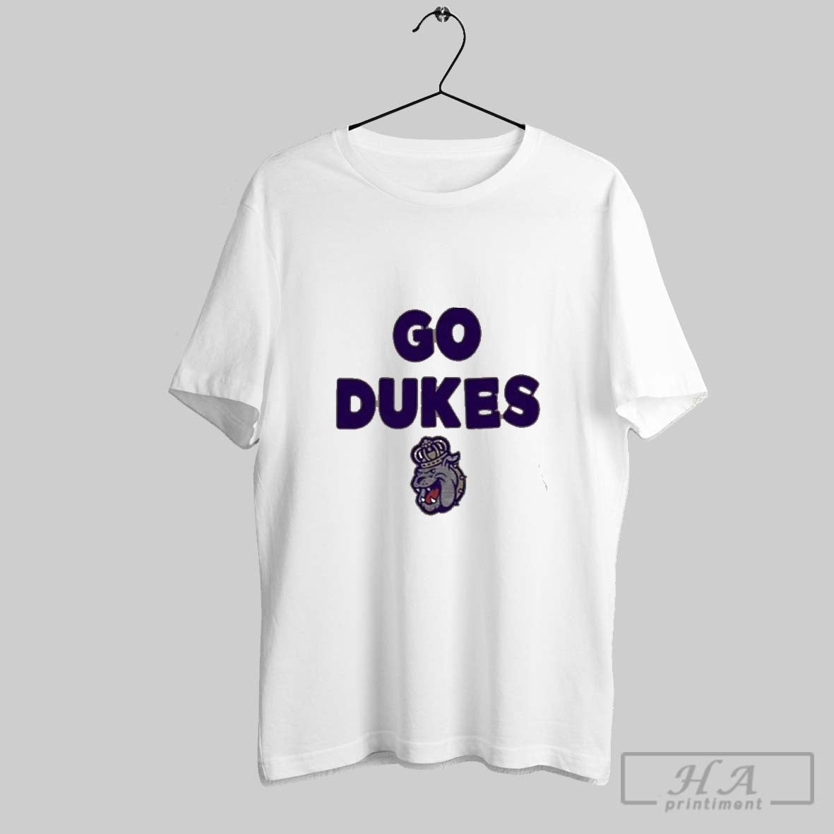 Official Jmu Dukes Football Go Slogan - Adult & Kids T-Shirts, Sweatshirts & Hoodies apparel design preview 1