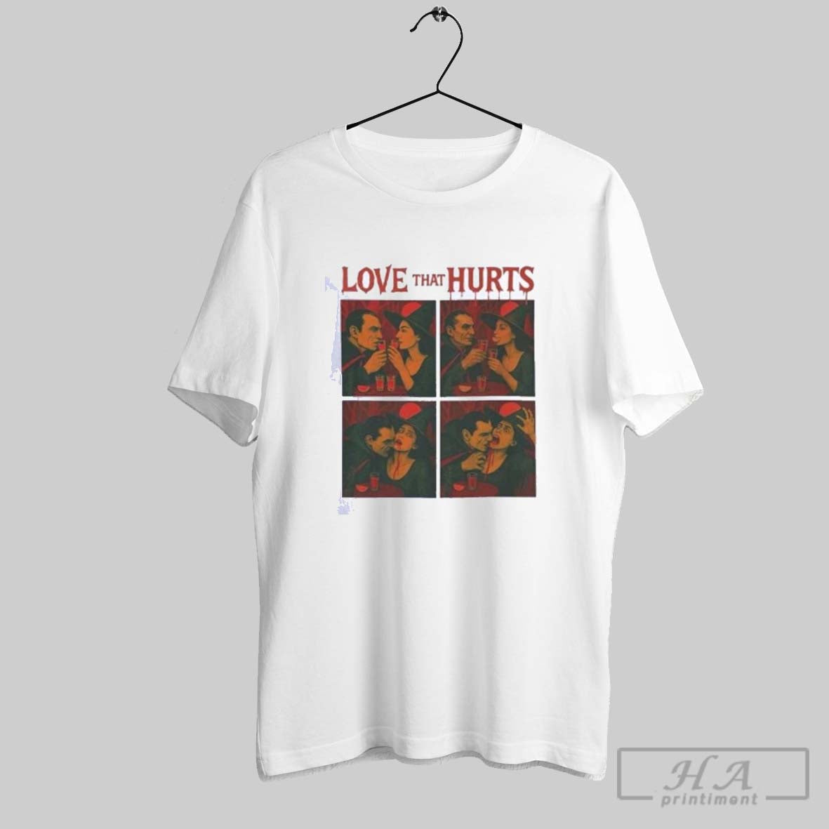 Official Love That Hurts Halloween 2025 - Adult & Kids T-Shirts, Sweatshirts & Hoodies apparel design preview 1