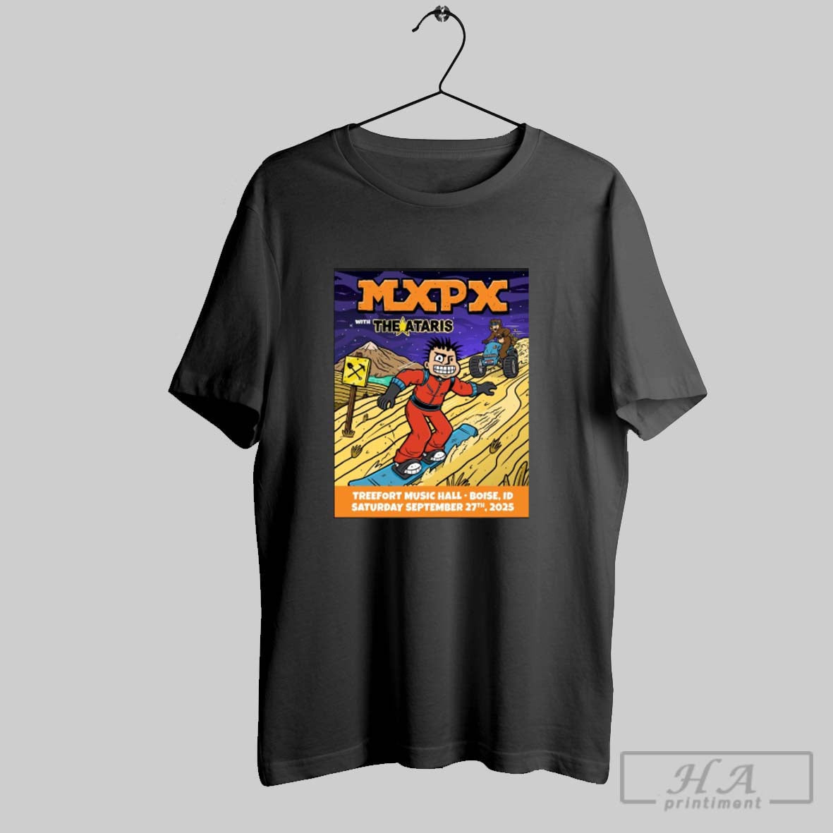 Official Mxpx Sept 27 2025 Treefort Music Hall In - Adult & Kids T-Shirts, Sweatshirts & Hoodies apparel design preview 1